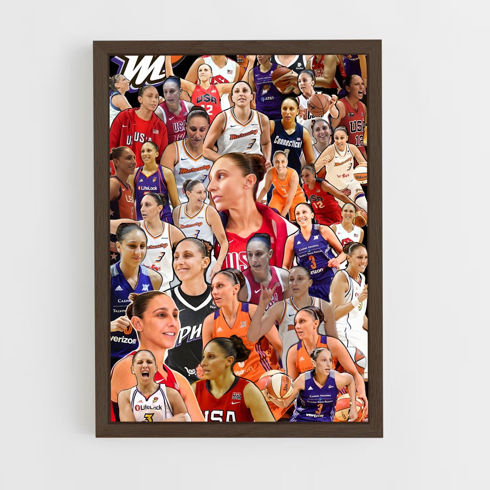 Poster All-Stars en Action – affiche Basketball (vue 5)